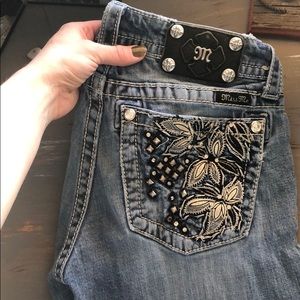 Miss me boot cut jeans size 29